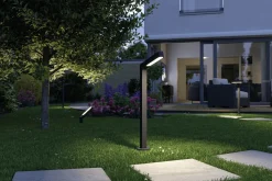 Paulmann Plug & Shine Poller Ito Outdoor, anthrazit, warmweiß