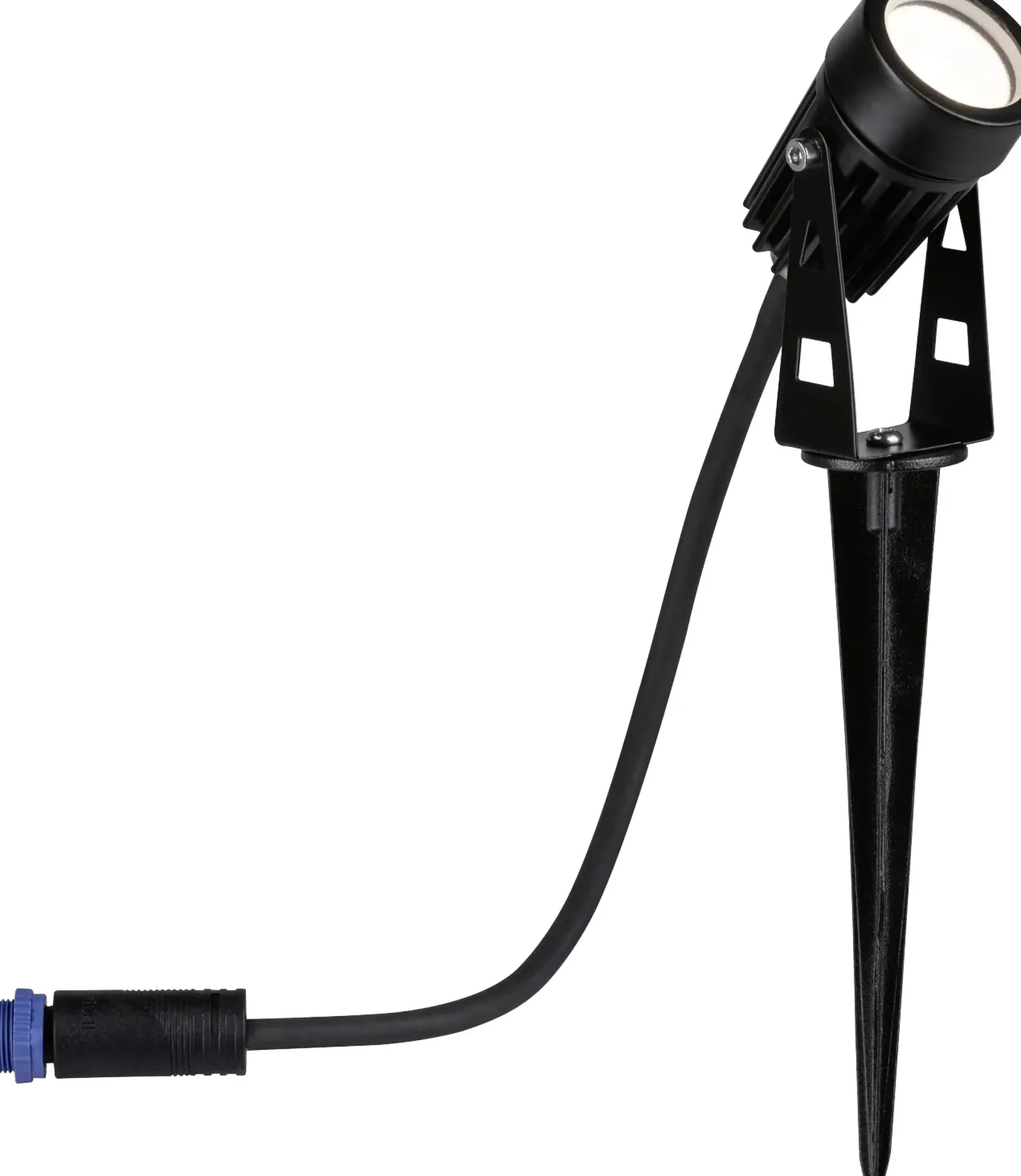 Paulmann Plug & Shine Spot Starterset Outdoor schwarz 26 cm
