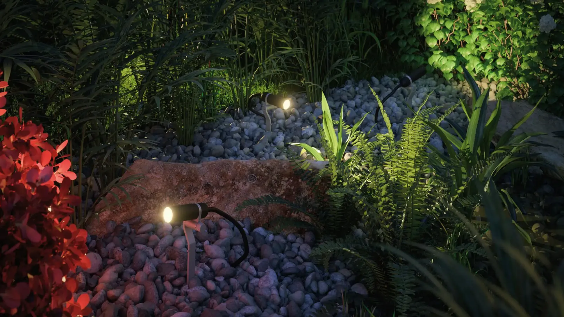 Paulmann Plug & Shine Spot Plantini Ergänzungsset Outdoor drei Spots
