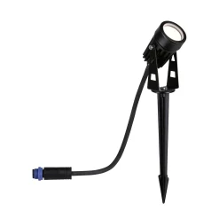 Paulmann Plug & Shine Spot Outdoor schwarz 26 cm warmweiß