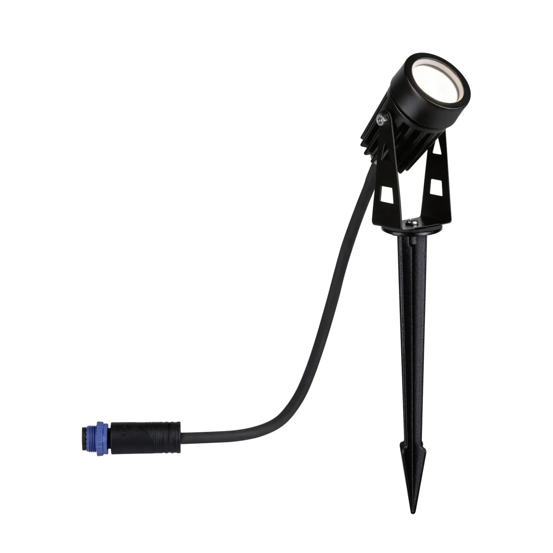 Paulmann Plug & Shine Spot Outdoor schwarz 26 cm warmweiß