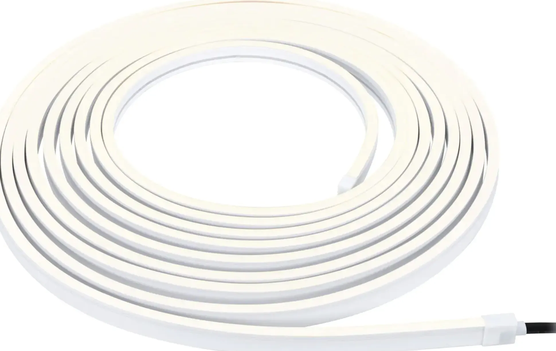 Paulmann Plug & Shine Stripe Smooth Outdoor 10 m schwarz dimmbar