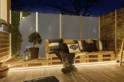 Paulmann Plug & Shine Stripe Smooth Outdoor 5 m schwarz dimmbar