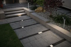 Paulmann Solar LED Bodeneinbauleuchte Aron 10 cm mit Bewegungsmelder