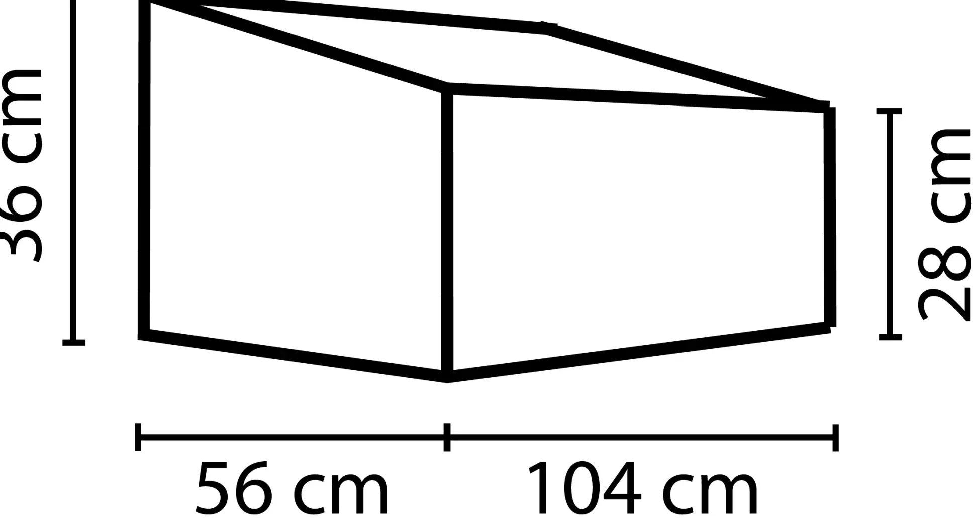 Pergart Frühbeet Feronia 56 x 104 cm