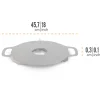 Petromax Atago Grillplatte Stahl