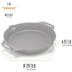 Petromax Feuerpfanne Gusseisen Ø 30 cm mit zwei Henkeln