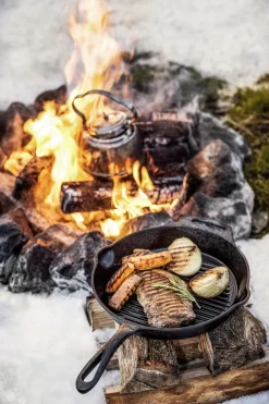 Petromax Grillpfanne Gusseisen Ø 30 cm mit Stiel
