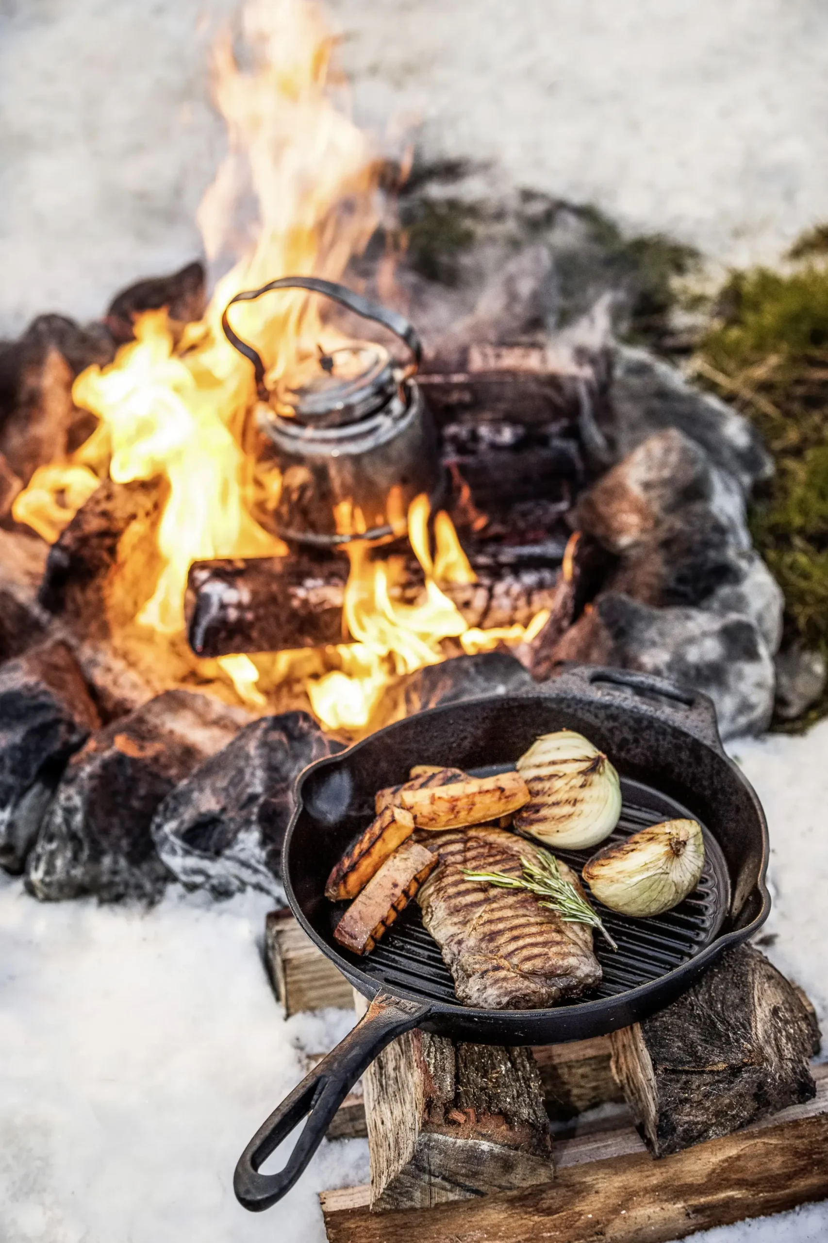 Petromax Grillpfanne Gusseisen Ø 30 cm mit Stiel