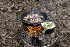 Petromax Grillpfanne Gusseisen Ø 35 cm mit zwei Henkeln