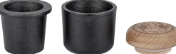 Petromax Handmörser Gusseisen schwarz