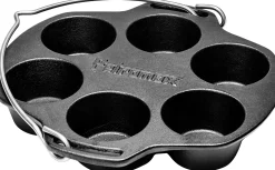 Petromax Muffinform Gusseisen 4,5 x 27 cm