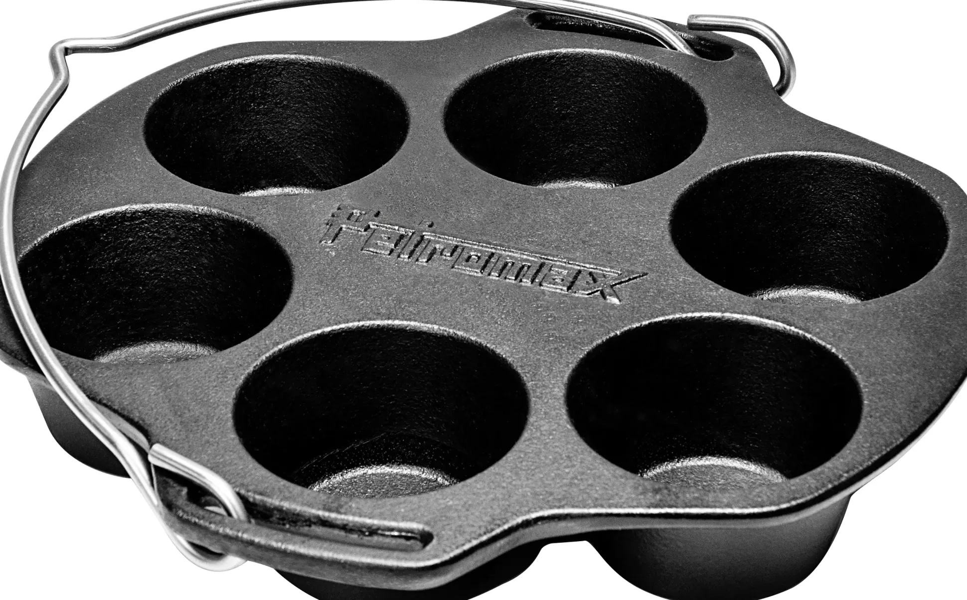Petromax Muffinform Gusseisen 4,5 x 27 cm