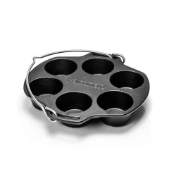 Petromax Muffinform Gusseisen 4,5 x 27 cm