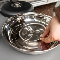 Petromax Hitzeverteiler für Camping Backofen Edelstahl
