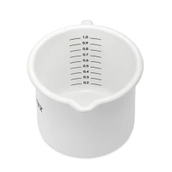 Petromax Milchtopf Emaille 1 Liter weiss
