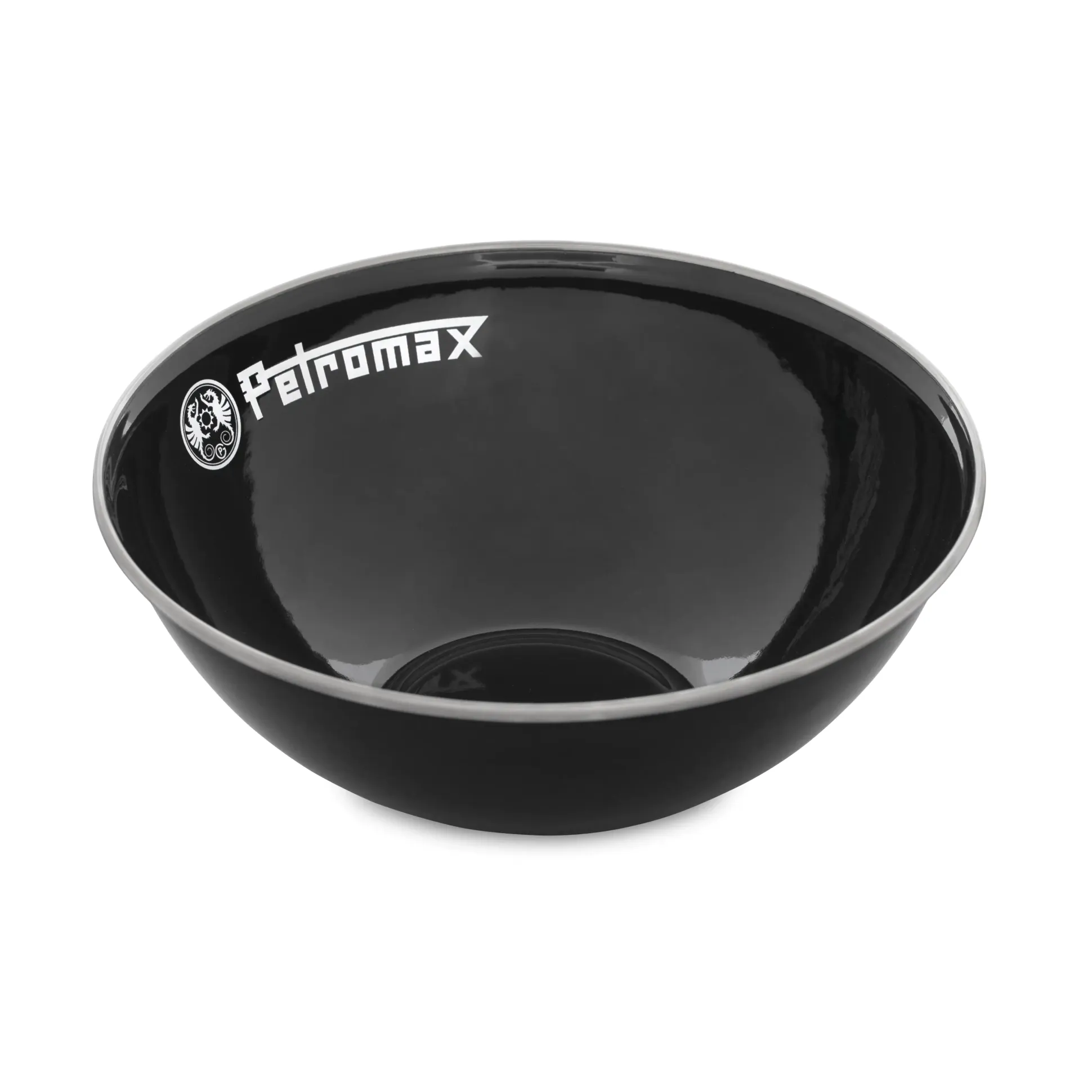 Petromax Schale Emaille 2er Set 1 Liter schwarz