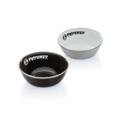 Petromax Schale Emaille 2er Set 600 ml schwarz