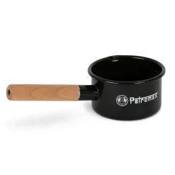Petromax Stieltopf Emaille 0,5 Liter schwarz