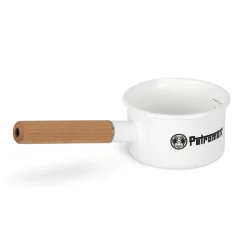 Petromax Stieltopf Emaille 0,5 Liter weiss