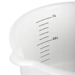 Petromax Stieltopf Emaille 1 Liter weiss