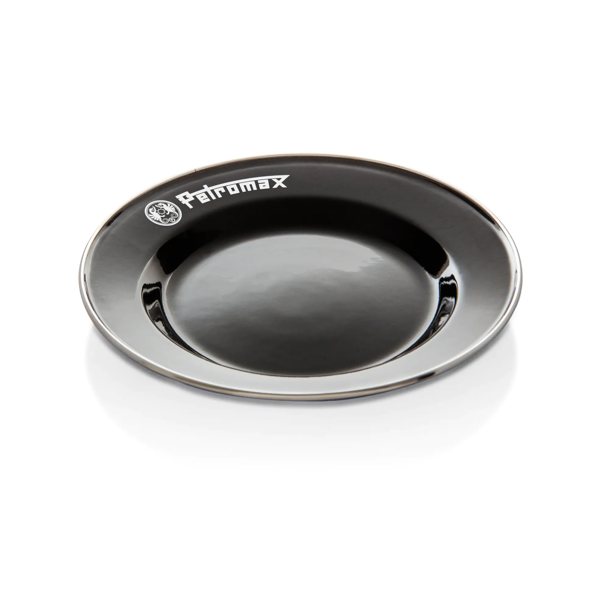 Petromax Teller Emaille 2er Set 22 cm schwarz