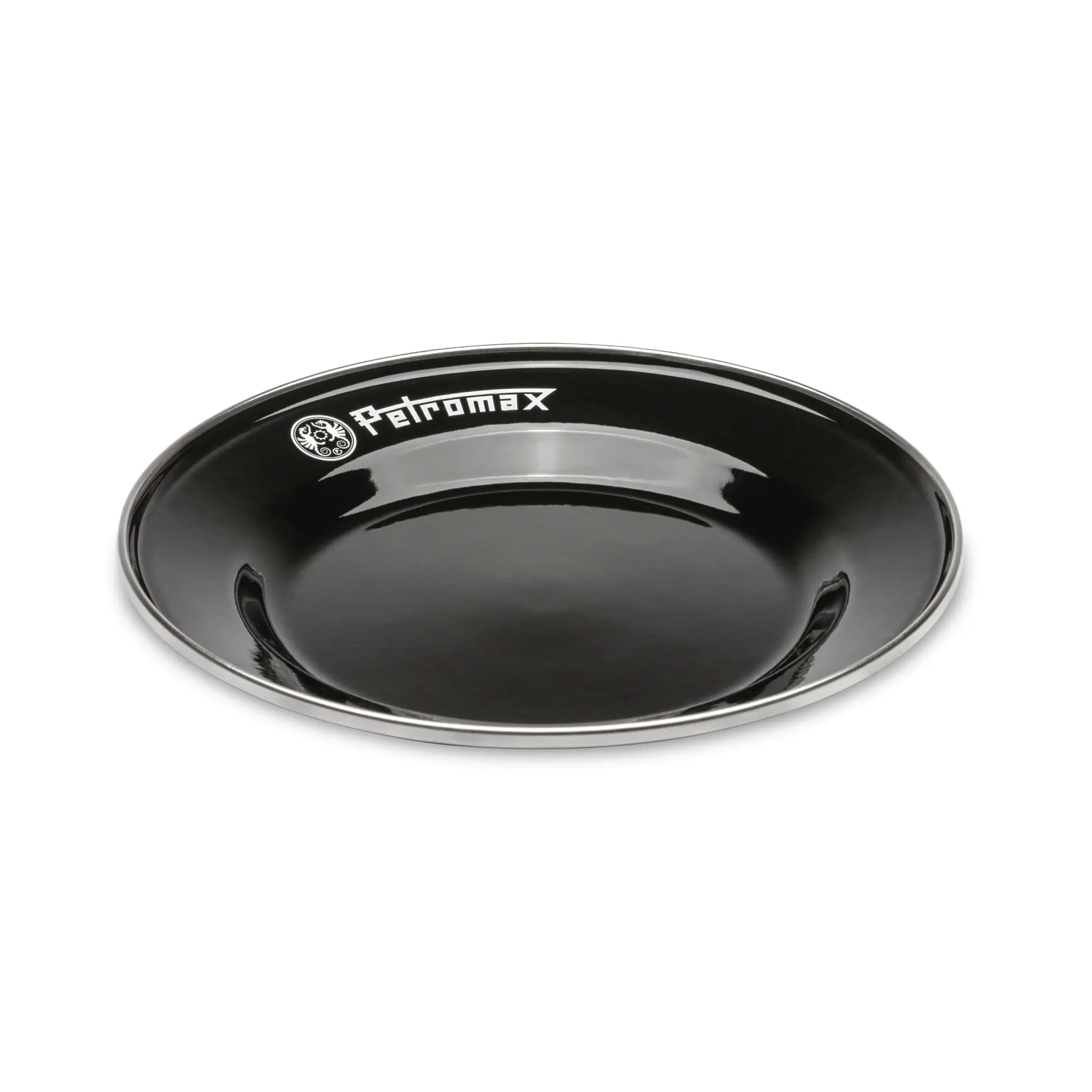 Petromax Teller Emaille 2er Set 18 cm schwarz