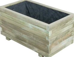 Pflanzkasten Theo 69 x 35 cm kesseldruckimprägniert mit Wurzeltuch