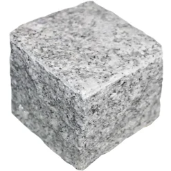 Pflasterstein Granit 9 x 9 x 9 cm grau