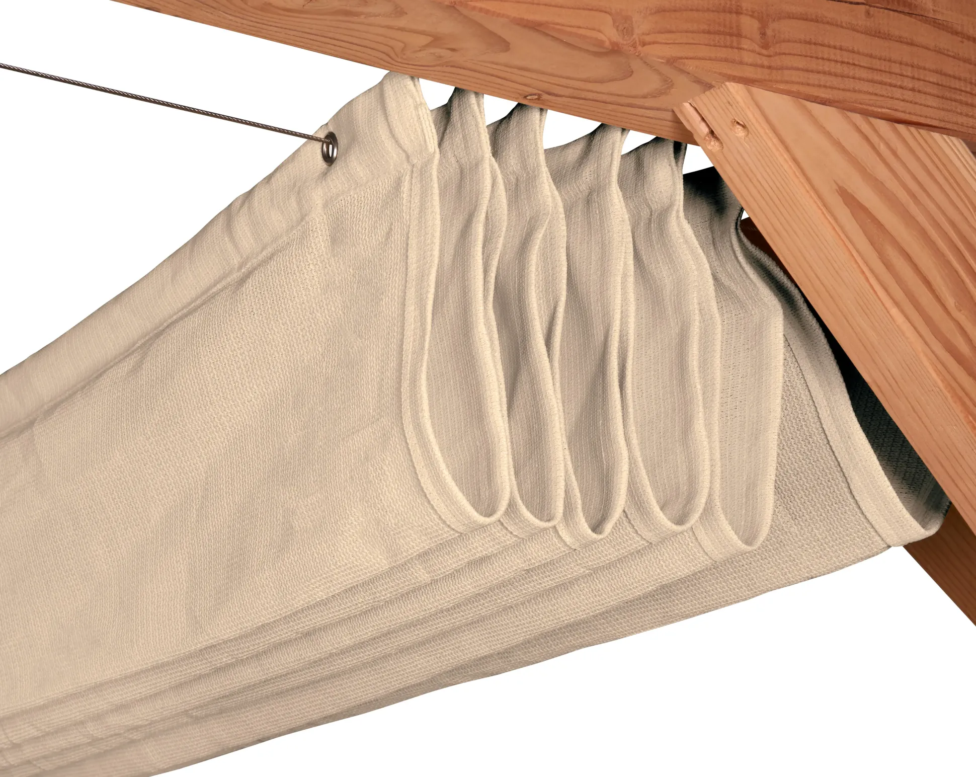 Platinum Faltsonnensegel Coolfit 2 x 5 m altweiß