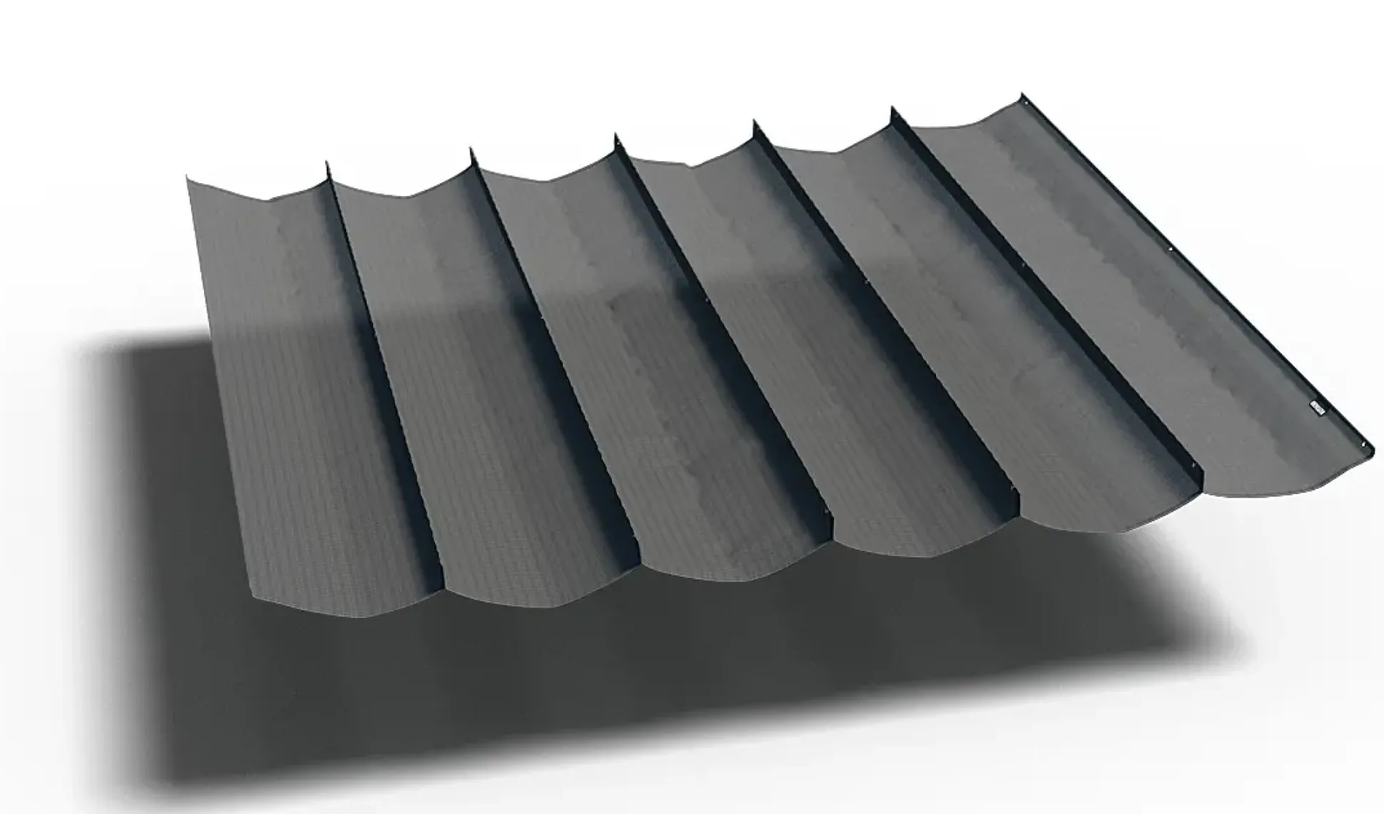 Platinum Faltsonnensegel Coolfit 2 x 5 m grau