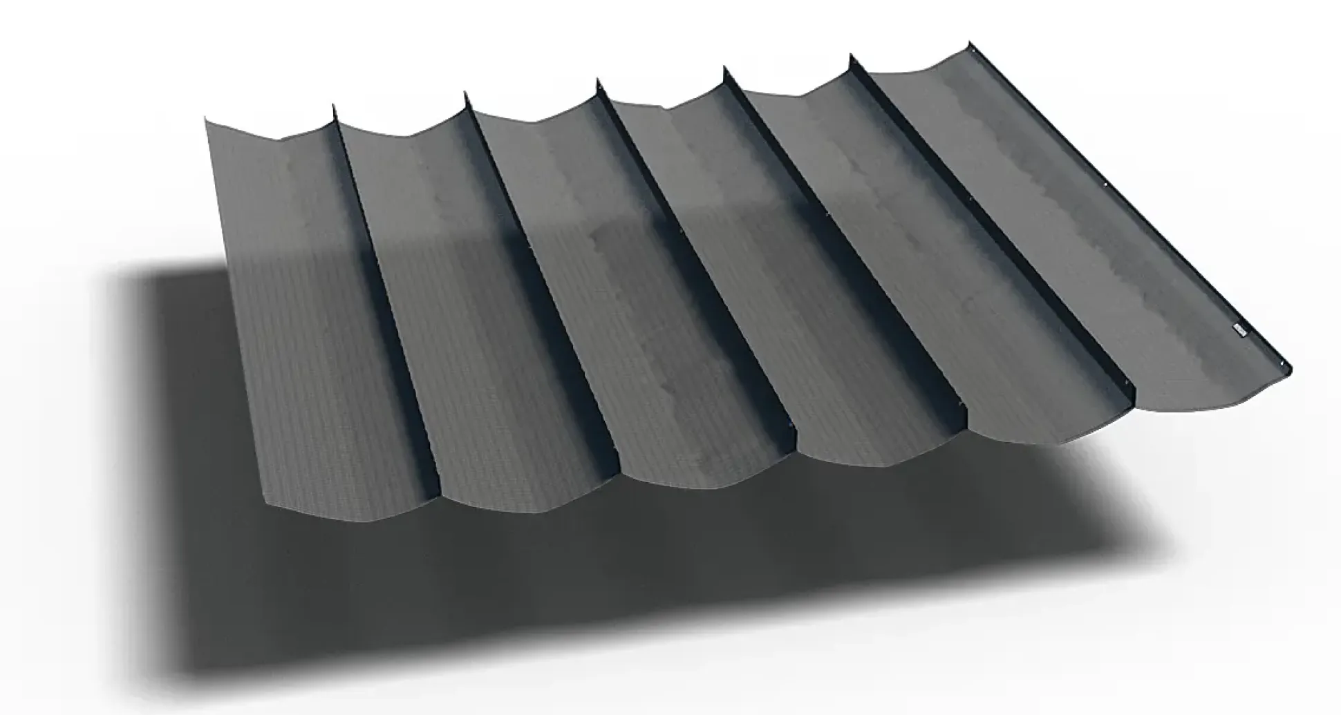 Platinum Faltsonnensegel Coolfit 2 x 5 m grau