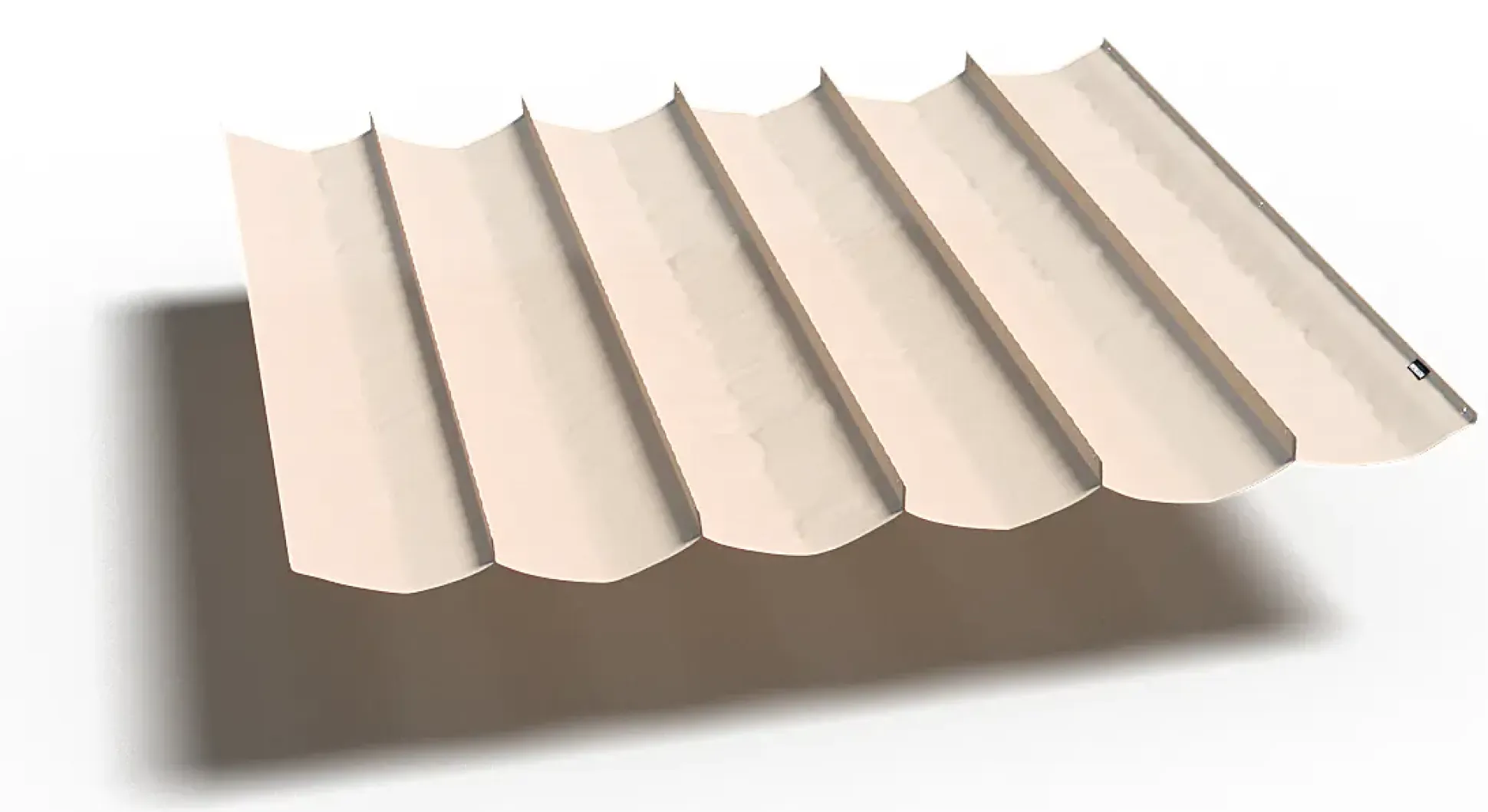Platinum Faltsonnensegel Coolfit 2 x 4 m altweiß