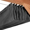 Platinum Faltsonnensegel Coolfit 2,9 x 5 m grau