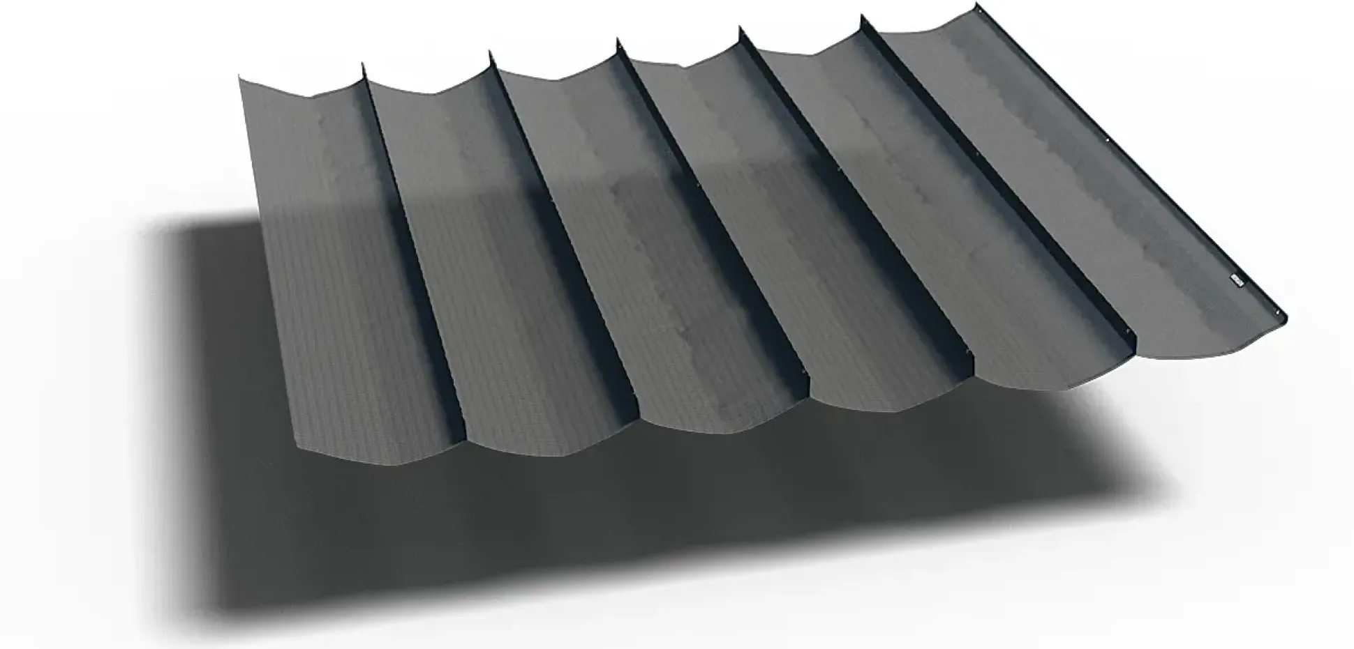Platinum Faltsonnensegel Coolfit 2 x 4 m grau