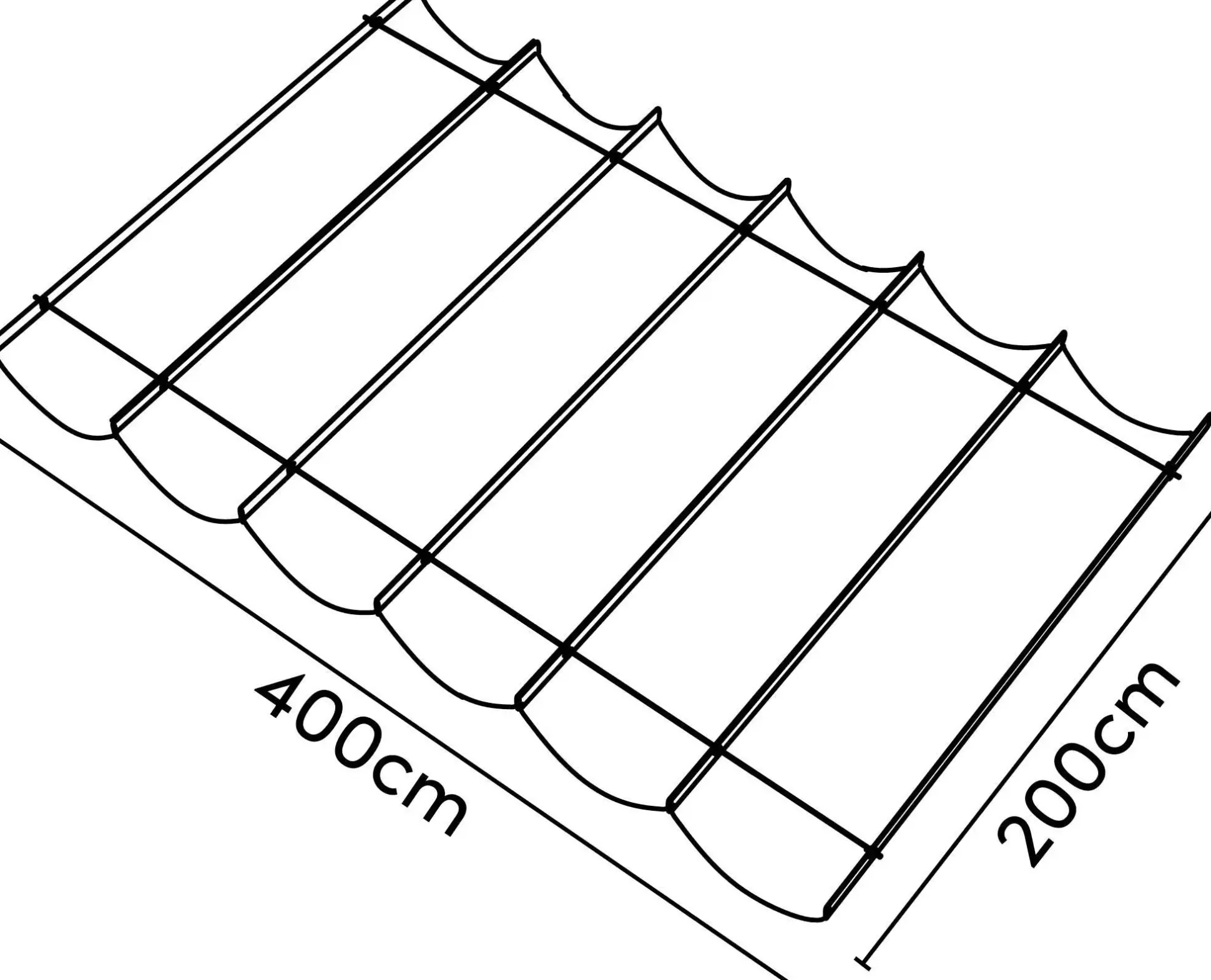 Platinum Faltsonnensegel Coolfit 2 x 4 m grau