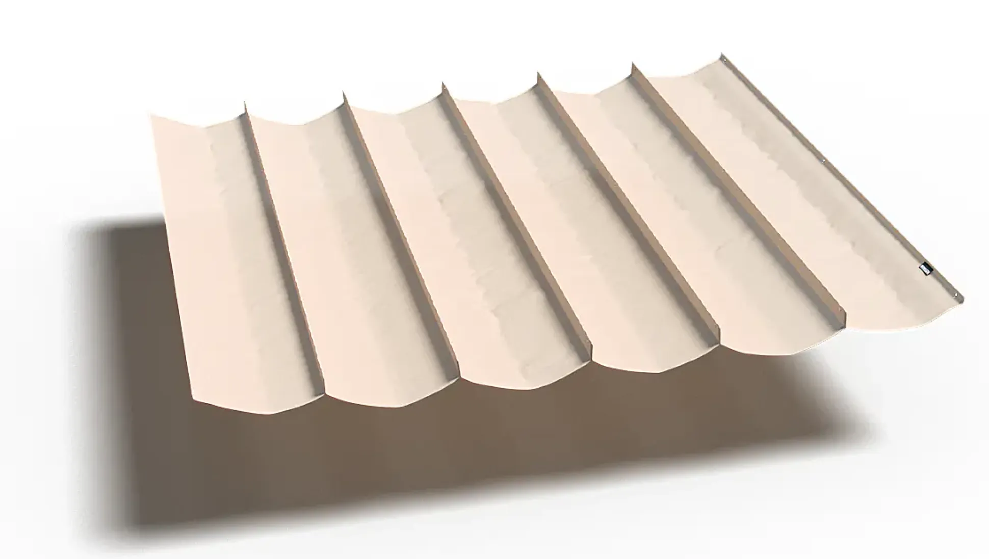 Platinum Faltsonnensegel Coolfit 2,9 x 5 m altweiß