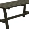 Plus Country Plankentisch 177 x 75 x 72 cm RAL 9005 Schwarz