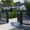 Plus Doppeltor Linea 300 x 80 cm RAL 9005 Schwarz