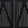 Plus Doppeltor Nagano 200x140 cm RAL 9005 Schwarz