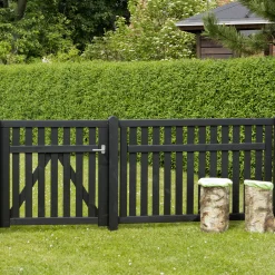 Plus Einzeltor Country 100 x 98 cm schwarz