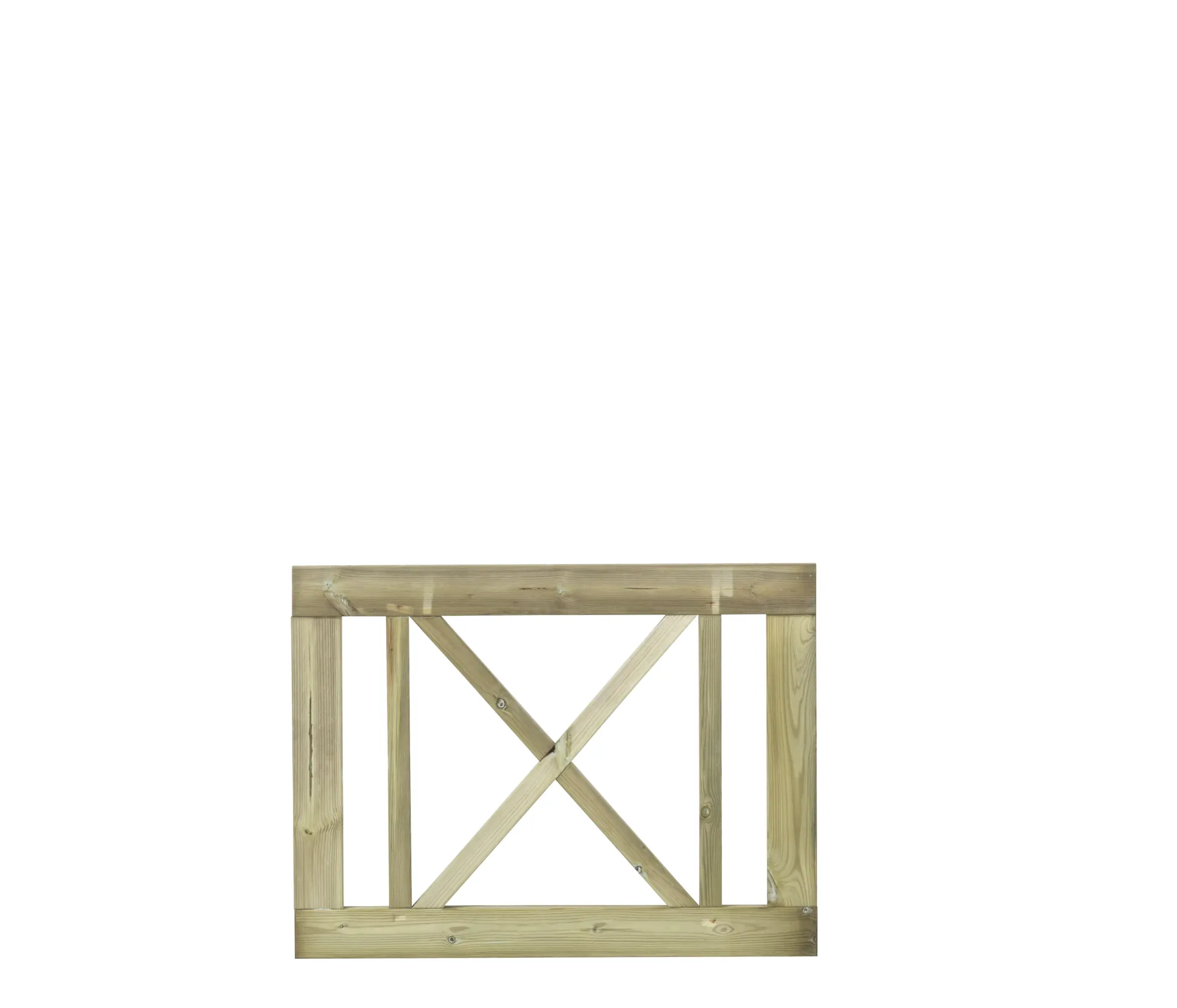 Plus Einzeltor Rom Holz 100 × 75 cm natur