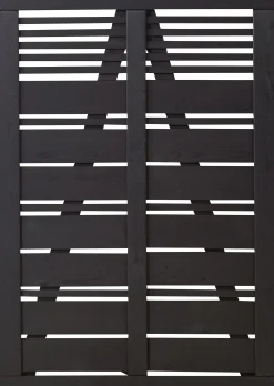 Plus Einzeltor Silence 100 x 140 cm schwarz