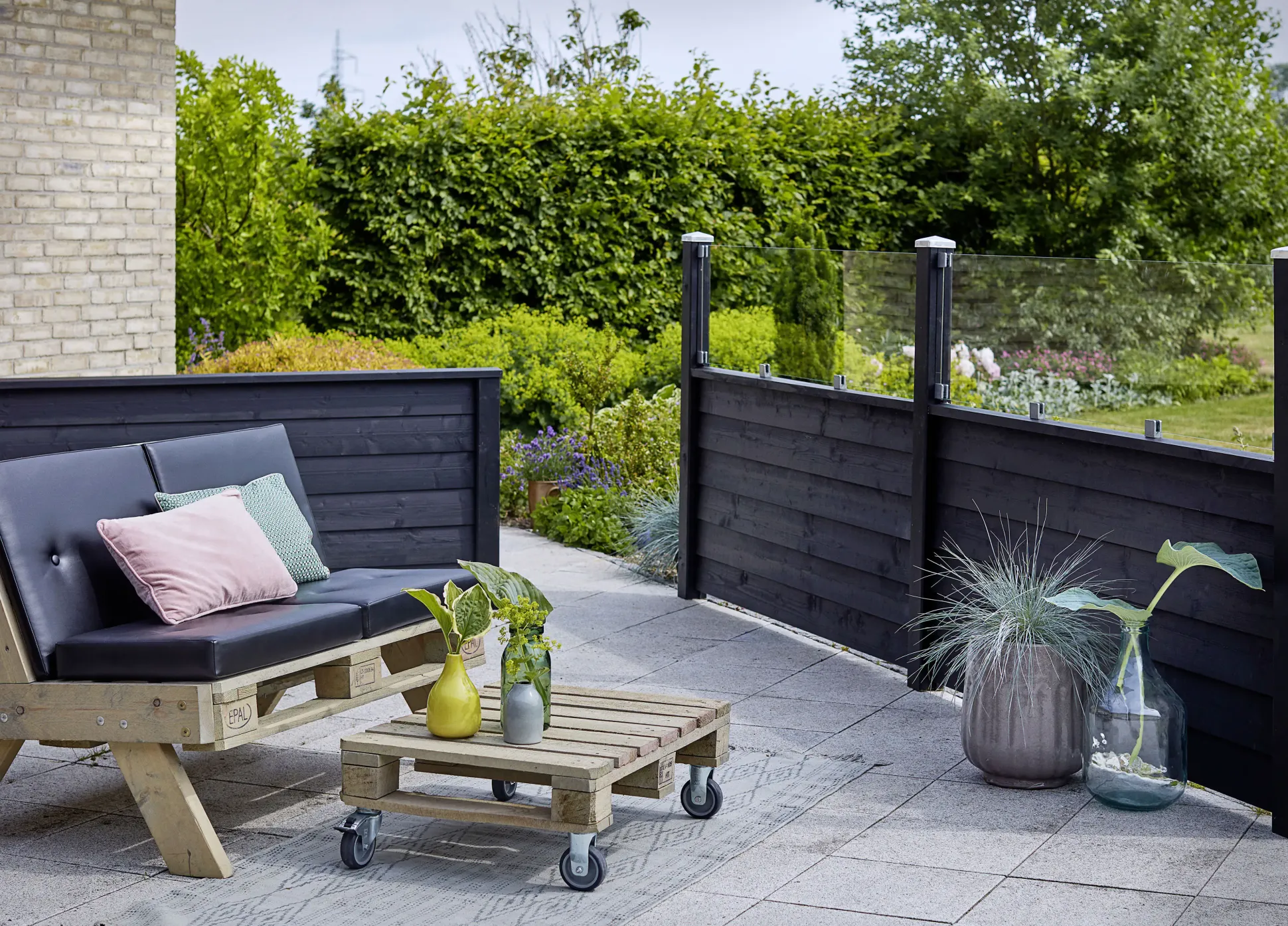 Plus Klink / Plank Glaselement 6 mm klares Glas