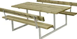 Plus Kombimöbel Basic 177 x 184 x 73 cm, 2 Rückenlehnen, Kiefer/Fichte