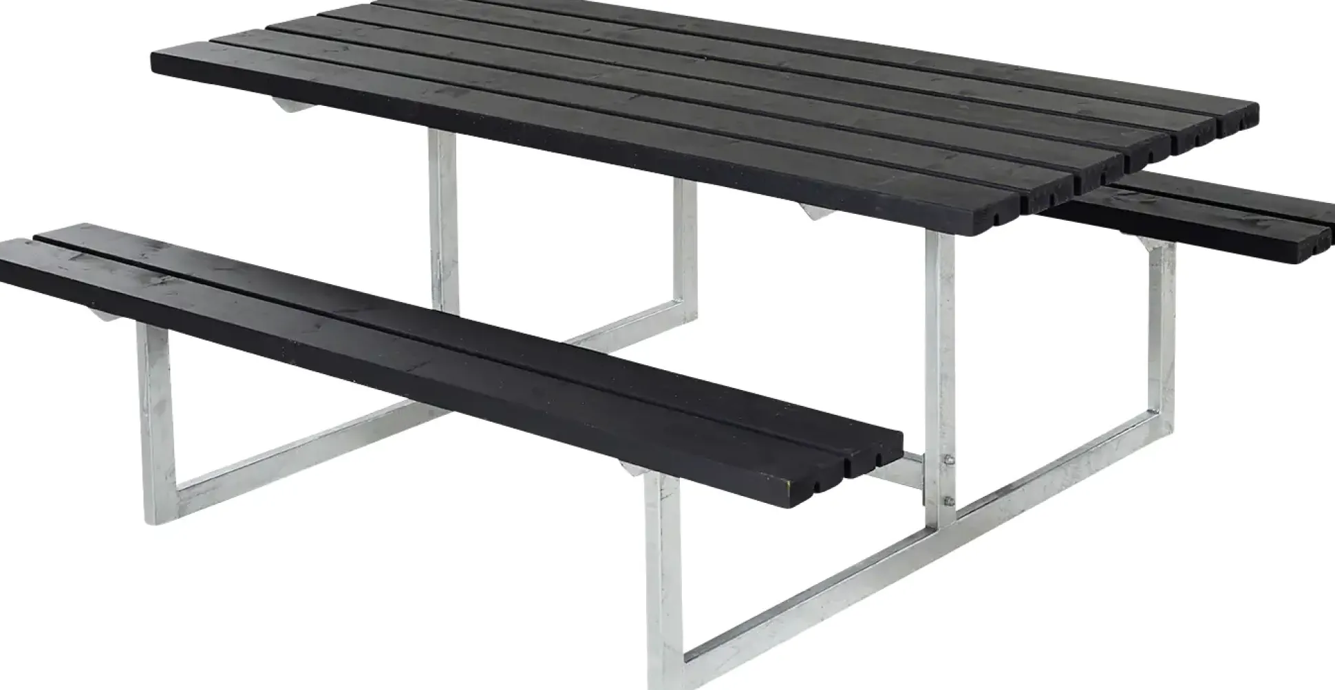 Plus Kombimöbel Basic 177 x 160 x 73 cm schwarz