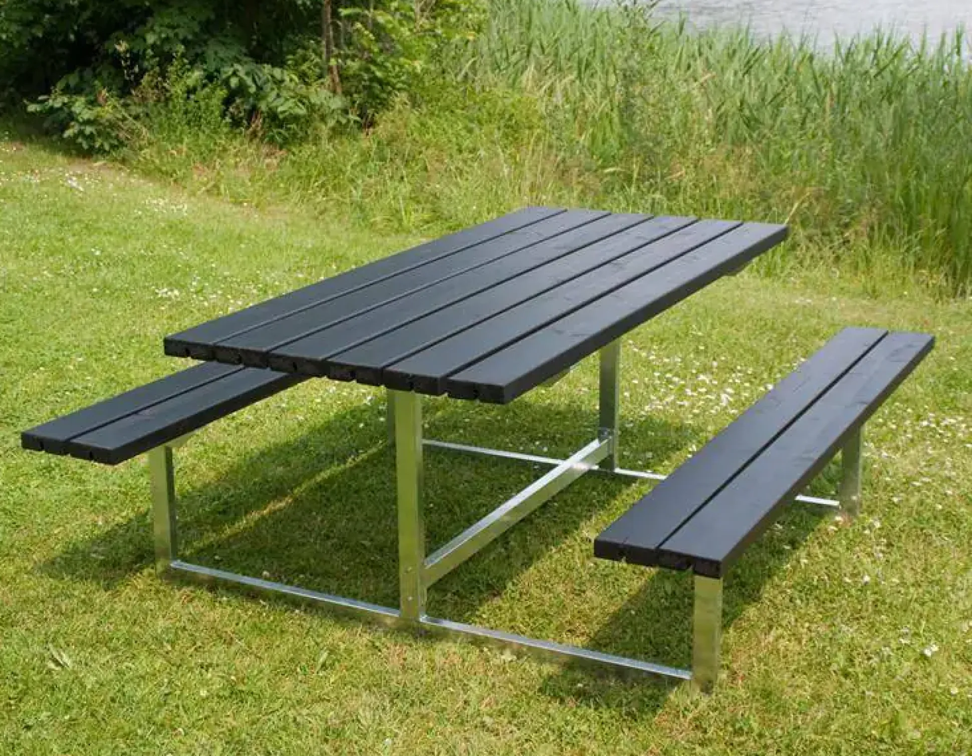 Plus Kombimöbel Basic 177 x 160 x 73 cm schwarz