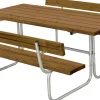 Plus Kombimöbel Classic + 2 Rückenlehnen RAL 1006 Teak