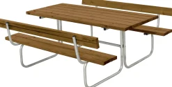 Plus Kombimöbel Classic + 2 Rückenlehnen RAL 1006 Teak