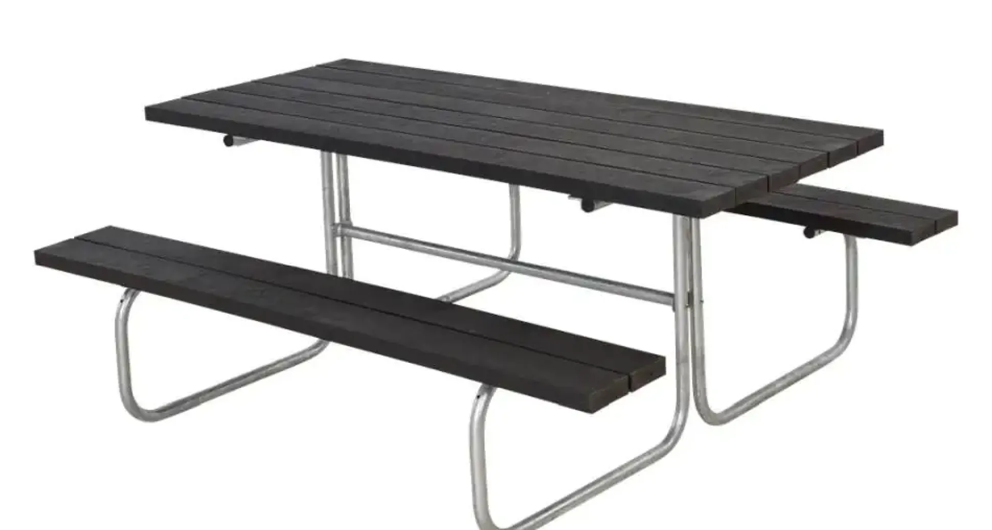 Plus Kombimöbel Classic 180 x 155 x 73 cm Kunststoff, schwarz strukturiert